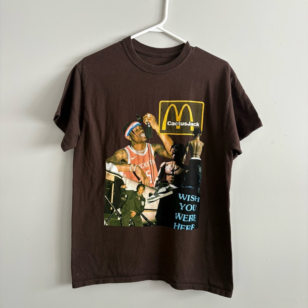 Travis Scott X Mcdonalds Cactus Jack Mcdonald’s T Shirt